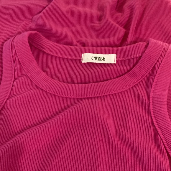 Cherish Hot Pink Bodycon Dress Size Medium - Picture 5 of 5